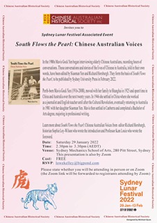 South Flows the Pearl: Chinese Australian Voices
