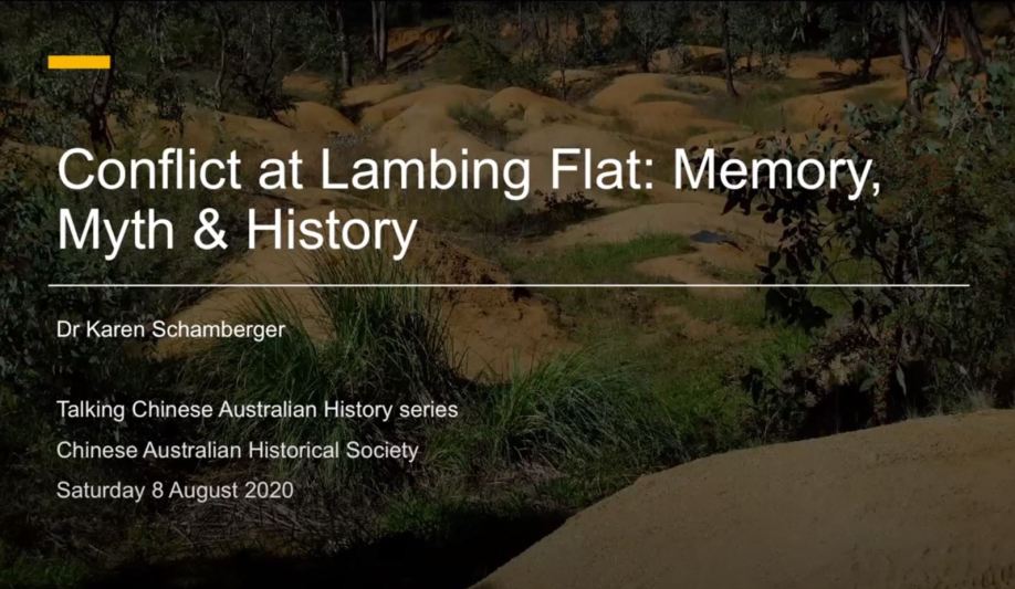 Conflict at Lambing Flat: Memory, Myth & History